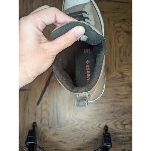 Converse Chuck Taylor All Star Street Boot Mason Toupe/White/Black 166072C  10.5 - Picture 6 of 9